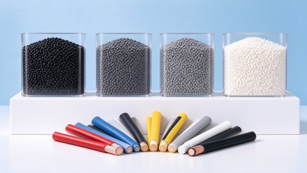 105℃ Irradiation cross-linked halogen-free electronic wire material